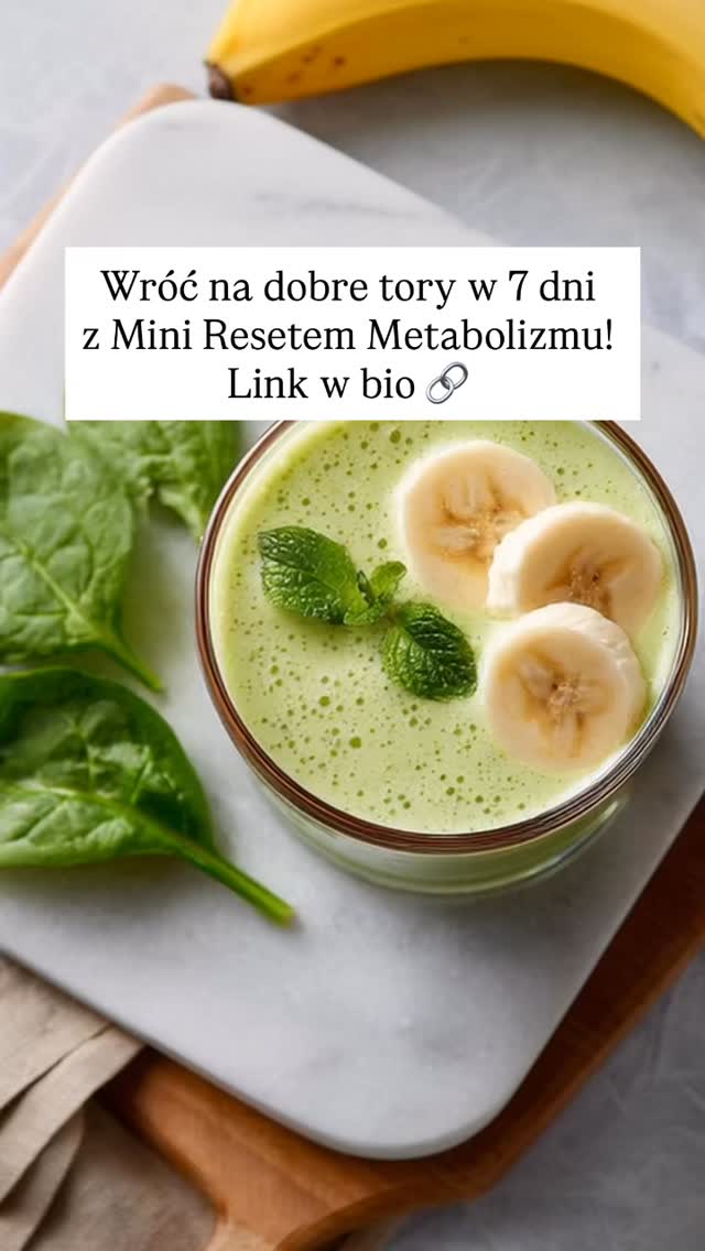 Ciężko Ci wrócić do zdrowych nawyków? 🫣
Mini Reset Metabolizmu to 7 dni prostego menu, które pomoże Ci odzyskać energię i lekkość – bez liczenia kalorii i bez kombinowania.
Do 5 października cena promocyjna: tylko 39 zł. Link w bio ✨#zdrowadieta #zdroweprzepisy #szybkieprzepisy #odchudzanie #dieta #zdroweodzywianie #zdrowenawyki #mądreodchudzanie #prostedania