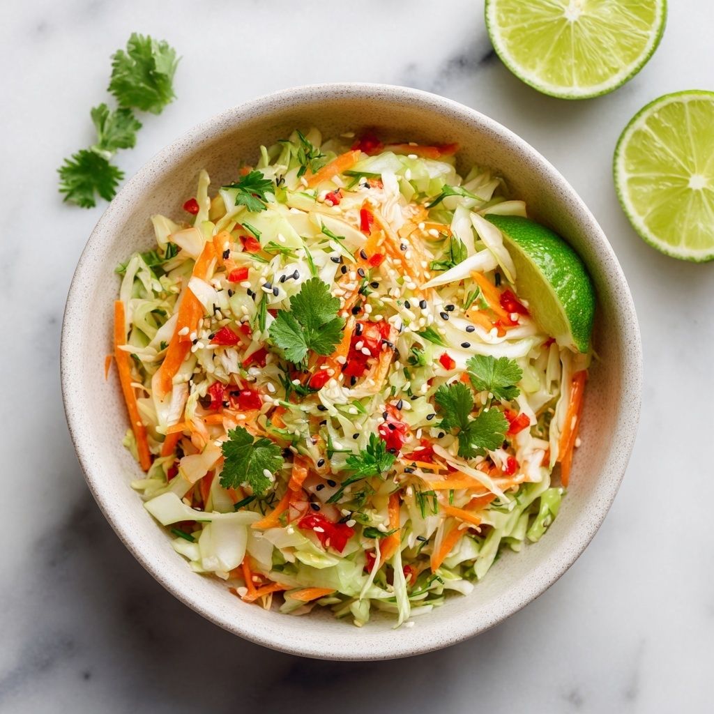 🥗 Młoda kapusta w wydaniu azjatyckim - surówka z młodej kapusty z imbirem, chili i limonką. Świeżo, pikantnie i wyraziście 🌶️🍋✨Składniki (1 porcja):- 200 g młodej kapusty
- 1 marchewka
- kawałek świeżego imbiru (ok. 1–2 cm)
- 1/3 papryczki chili (lub do smaku)
- sok z 1/2 limonki
- 1 łyżeczka oliwy
- 1 łyżeczka sosu sojowego
- garść kolendry lub natki pietruszki
- 1 łyżeczka sezamu1️⃣ Kapustę drobno poszatkuj, lekko ugnieć ręką, żeby zmiękła i puściła sok.
2️⃣ Marchewkę zetrzyj na tarce o grubych oczkach.
3️⃣ Imbir zetrzyj drobno, chili posiekaj bardzo drobno.
4️⃣ Dodaj sok z limonki, oliwę i ewentualnie sos sojowy.
5️⃣ Wszystko dokładnie wymieszaj.
6️⃣ Na koniec dodaj zioła i posyp sezamem.
.
.
.
#surówka #kapusta #mlodakapusta #imbir #chili #limonka #sezam #zdrowejedzenie #zdrowakuchnia #fitprzepis #lowig #niskieIG #metabolizm #dieta #dietaprzyspieszajacametabolizm #warzywa #wiosenneprzepisy #przepis #szybkiprzepis #sałatka #warzywa #lekko #lekkaprzekąska #imbir #azjatycko #prostakuchnia #domowejedzenie #zdrowenawyki #kolacja #obiad