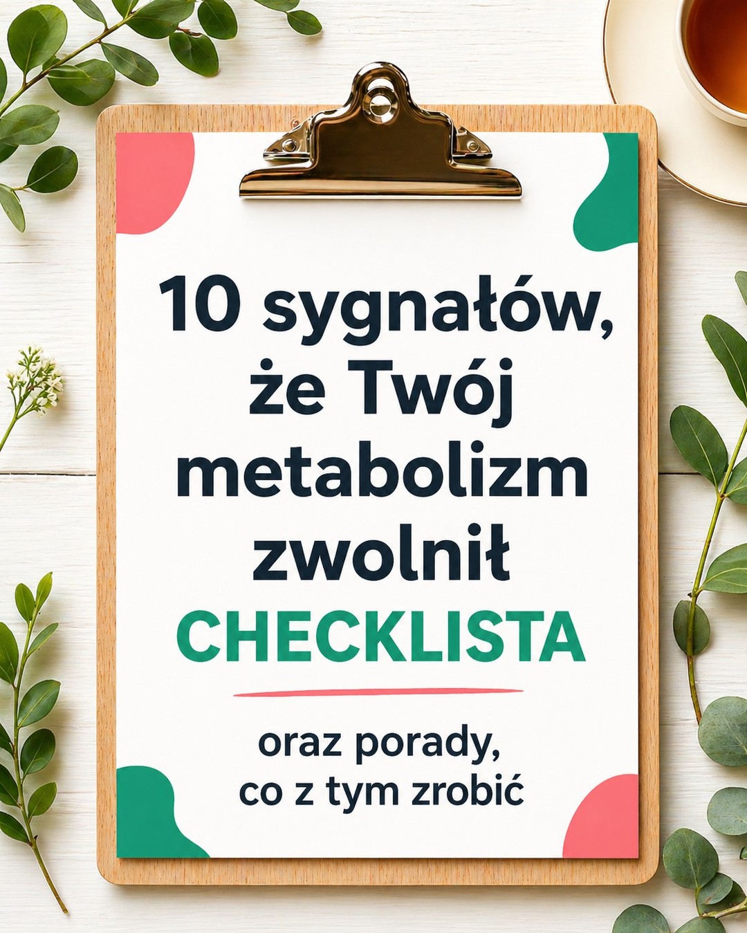 ⚠️ Szybko przybierasz na wadze bez wyraźnego powodu, ciężko Ci zrzucić zbędne kilogramy, tłuszcz pojawia się w nowych miejscach? To wszystko są oznaki spowolnionego metabolizmu.📥  Ściągnij bezpłatną check listę (listę do odhaczania) i sprawdź, czy Twój organizm wysyła Ci sygnały, że potrzebuje wsparcia.🔥  W środku znajdziesz też proste wskazówki, co możesz zrobić, aby zacząć działać skutecznie i z głową.POBIERZ LISTĘ - LINK W BIO ☝️ lub skopiuj link: https://www.subscribepage.com/10sygnalow
.
.
.
#metabolizm #dieta #odchudzanie #redukcja #fit #chudnę #chudniemy #dbamozdrowie #zdrowenawyki #dbamosiebie #zdroweprzepisy #szybkaprzemiana #menopauza #bezgłodu #bezcukru #wiosna #lato #wiosna2026 #lato2026