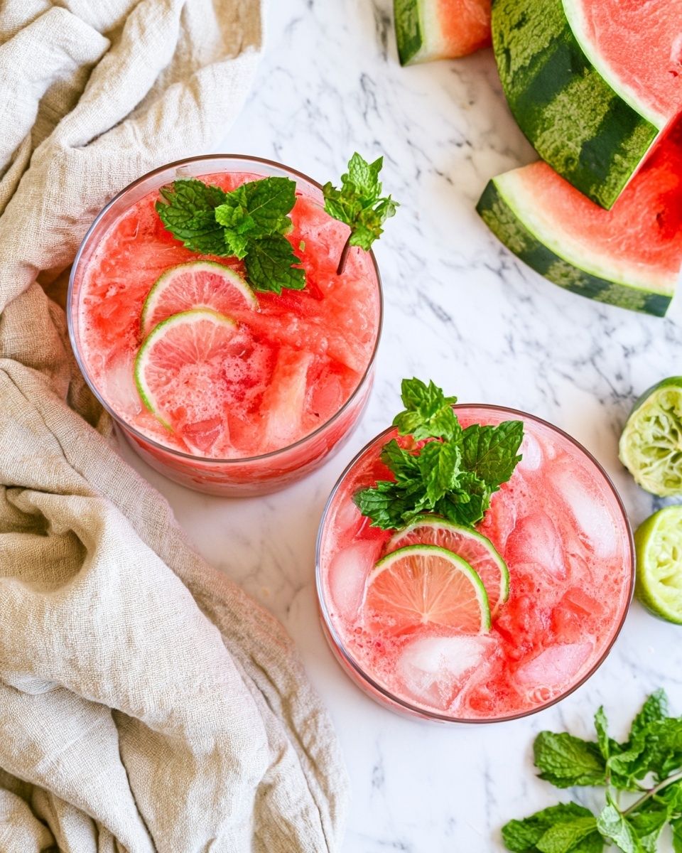 🍉🌿 Arbuzowo-miętowa lemoniada ✨
Soczysty arbuz, świeża mięta, odrobina cytryny, kostki lodu - tyle wystarczy, aby przygotować zimny napój, który doskonale orzeźwia w gorące dni. Gotowy dosłownie w kilka minut. ☀️Składniki na 4 porcje:🍉 4 szklanki kawałków arbuza bez pestek (ok. 500 g)
🍉 1½ szklanki wody
🍉 1/4 szklanki świeżo wyciśniętego soku z cytryny lub limonki
🍉 2 łyżki ksylitolu (lub do smaku)
🍉 1/2 szklanki listków świeżej mięty
🍉 gałązki mięty i plasterki limonki do dekoracji1️⃣ Wszystkie składniki przełóż do blendera.
2️⃣ Miksuj przez około 1 minutę, aż napój będzie jednoloity.
3️⃣ Spróbuj i w razie potrzeby dodaj więcej ksylitolu lub soku z cytryny.
4️⃣ Przelej do szklanek z kostkami lodu.
5️⃣ Udekoruj gałązkami mięty i plasterkami limonki lub cytryny.
.
.
.
#szybkaprzemiana #lemoniada #arbuz #dieta #redukcja